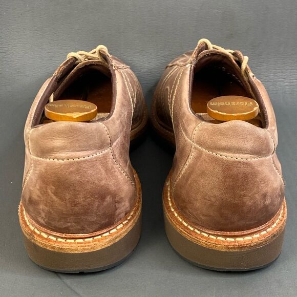 Allen Edmonds Men's Voyager Comfort Oxford beige brown shoes size 13 - Picture 9 of 10